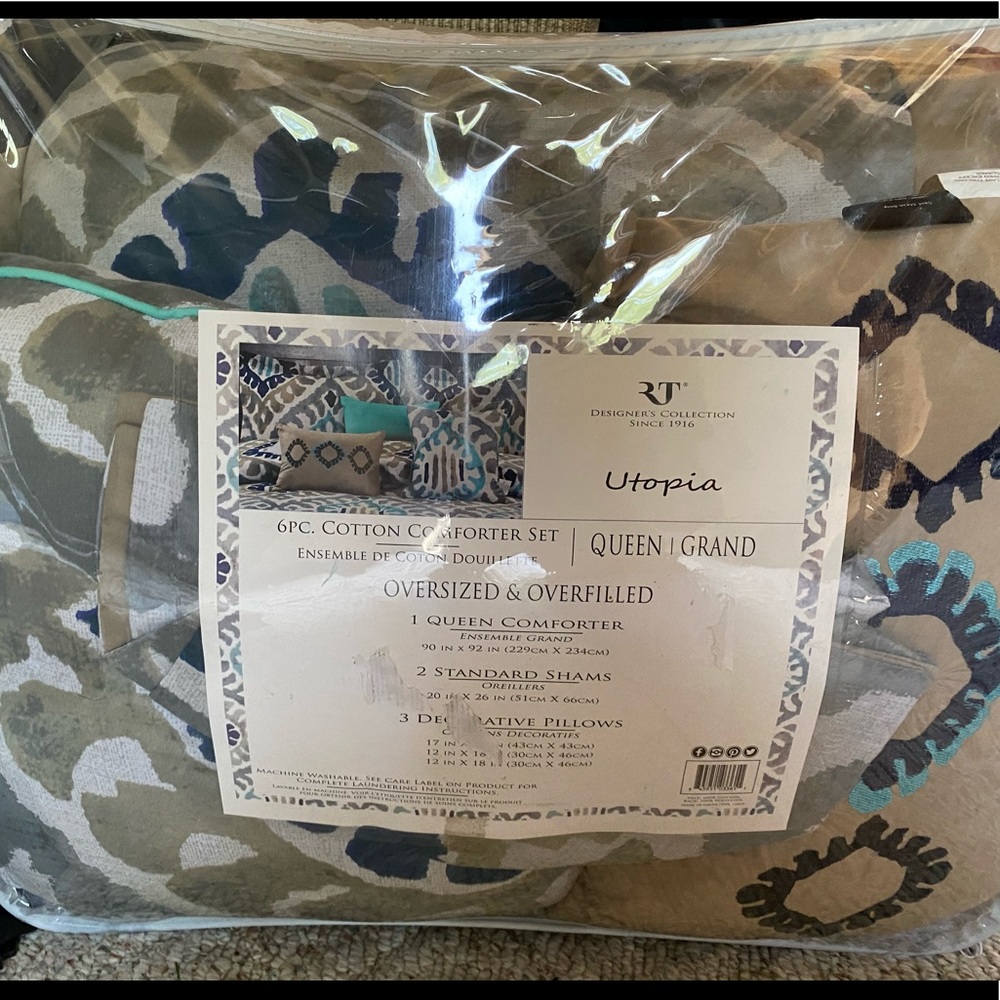 Utopia Queen Comforter set